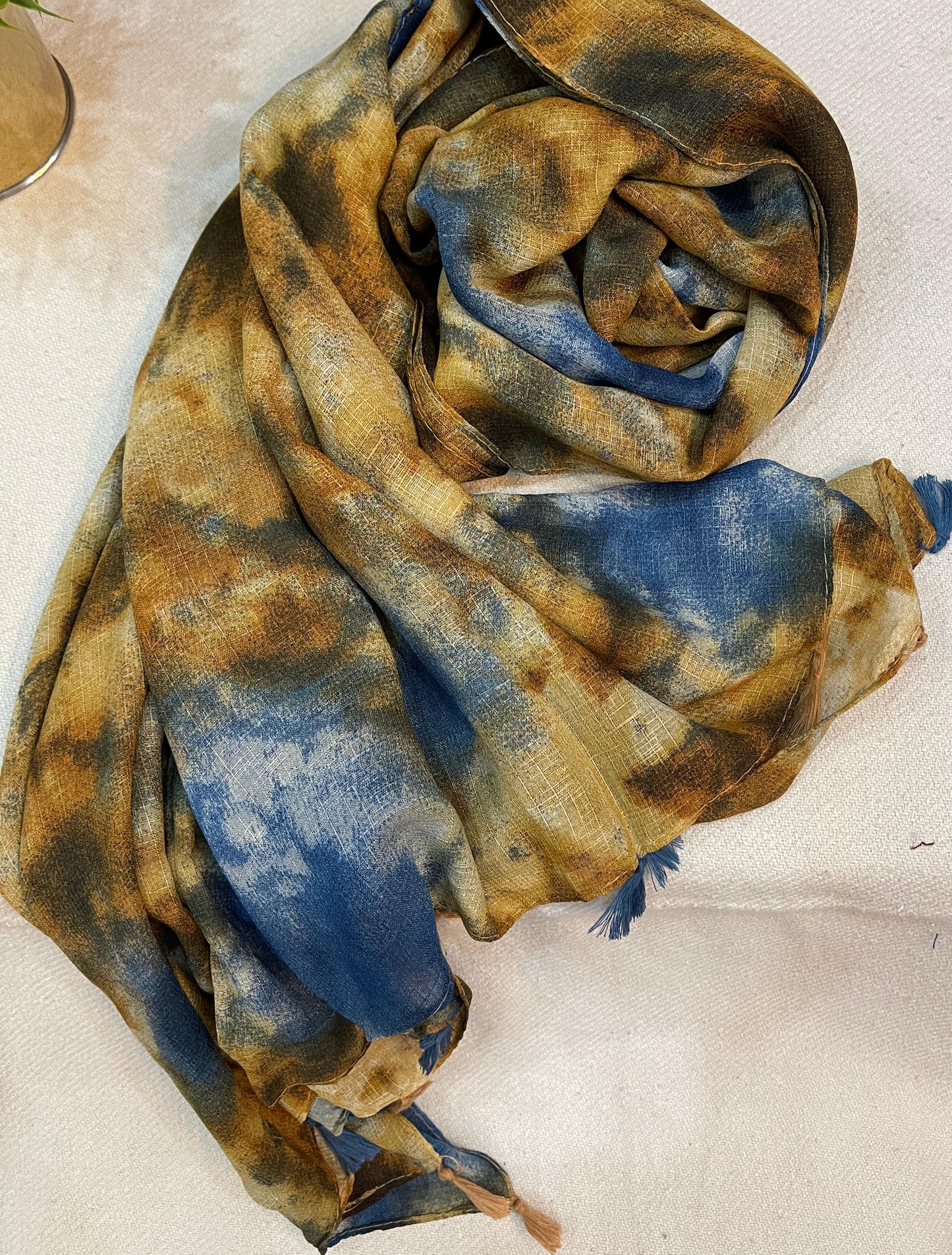 Printed Hijab for Women 32x70 Inches | Elegant Color Combination | Soft Lightweight Scarf | Modest Fashion | Everyday Wear