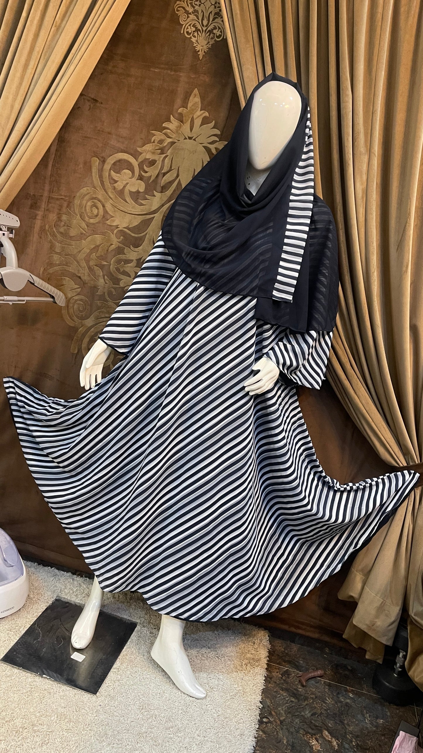 Double Side Abaya with Hijab