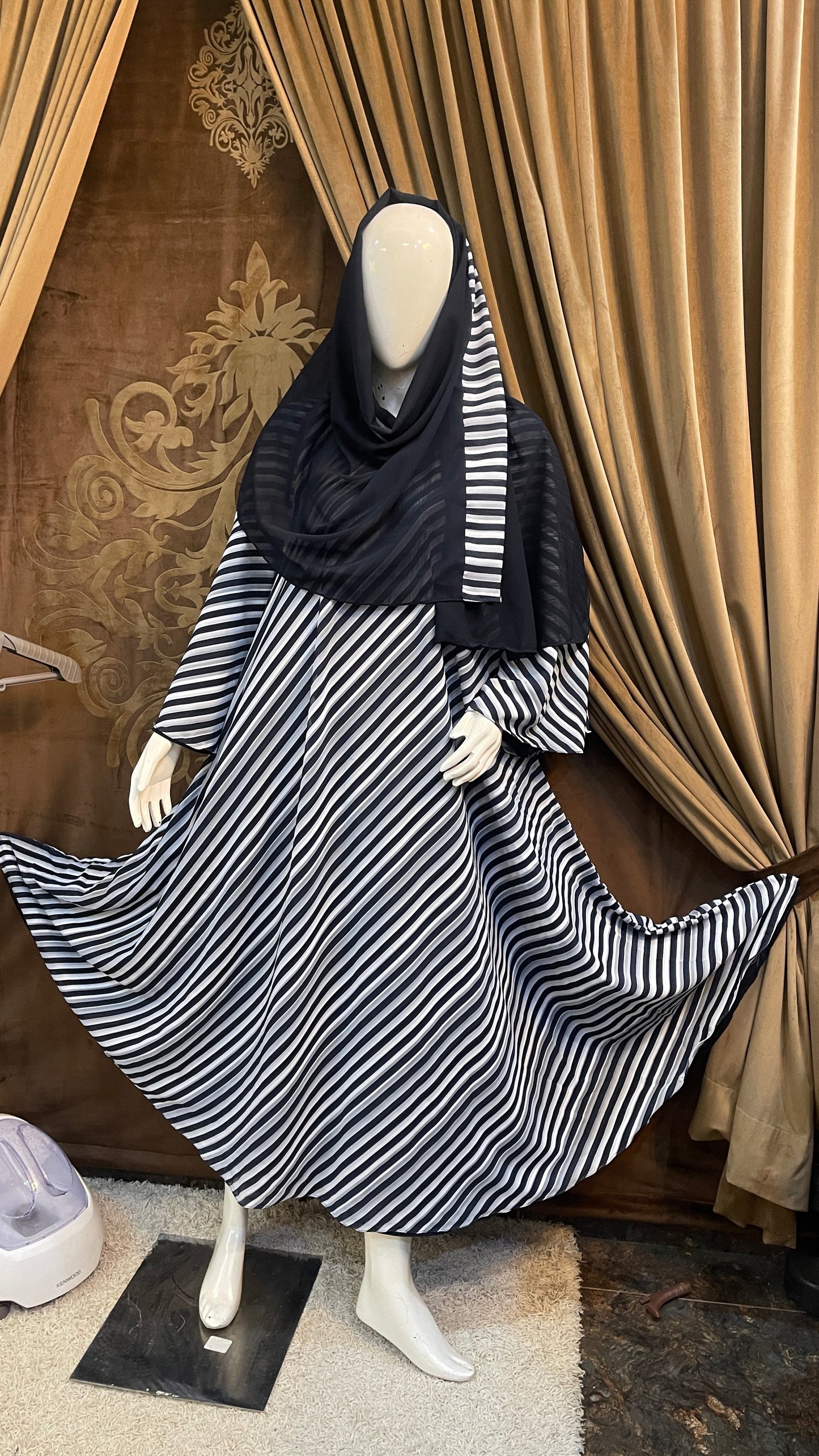 Double Side Abaya with Hijab