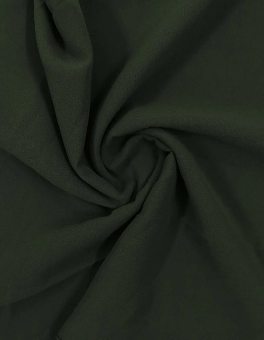 Olive Green - Premium Georgette