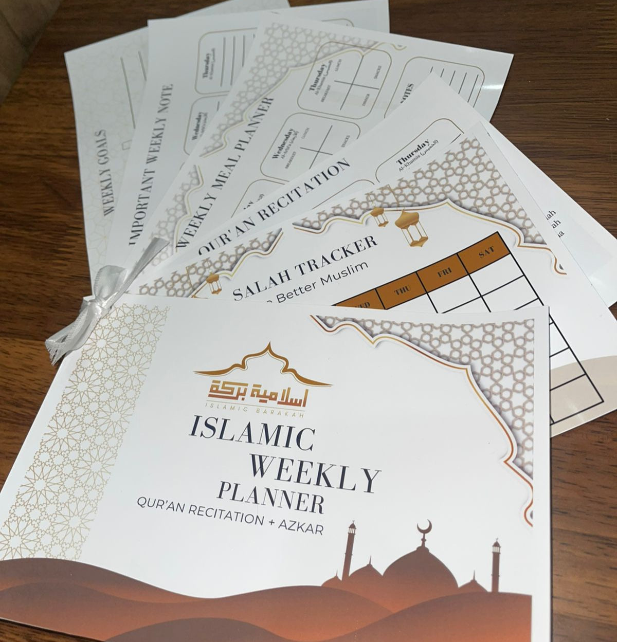 Islamic Weekly Planner-Be Better Muslim