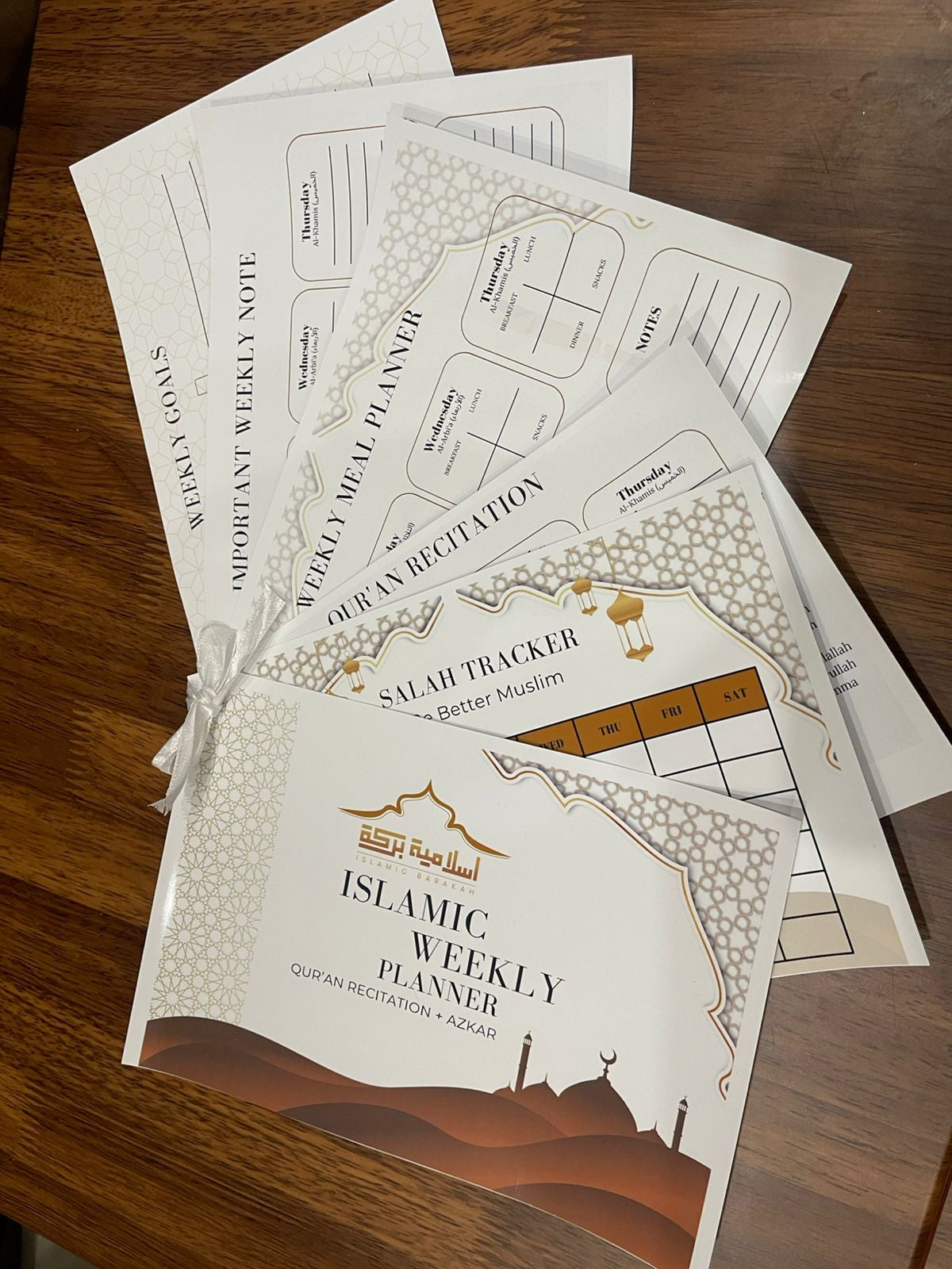Islamic Weekly Planner-Be Better Muslim