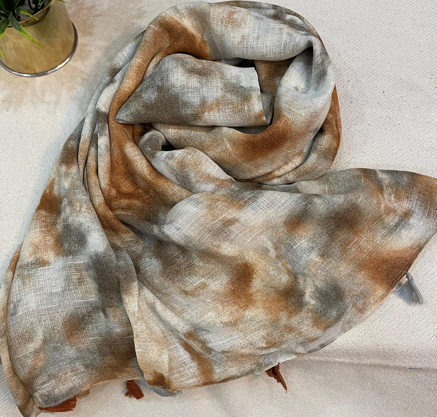 Printed Hijab for Women 32x70 Inches | Elegant Color Combination | Soft Lightweight Scarf | Modest Fashion | Everyday Wear