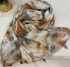 Printed Hijab for Women 32x70 Inches | Elegant Color Combination | Soft Lightweight Scarf | Modest Fashion | Everyday Wear