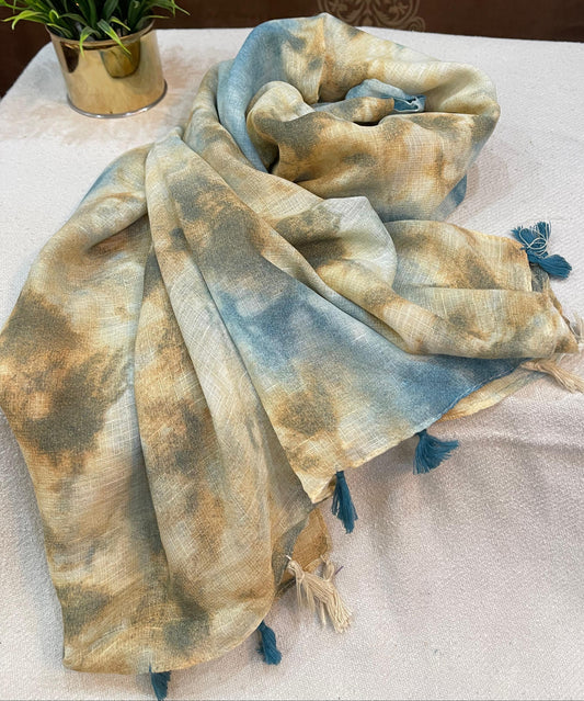 Printed Hijab for Women 32x70 Inches | Elegant Color Combination | Soft Lightweight Scarf | Modest Fashion | Everyday Wear