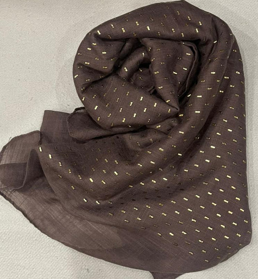 Dapl Dot Lawn Hijab - Size 31" * 72" inch