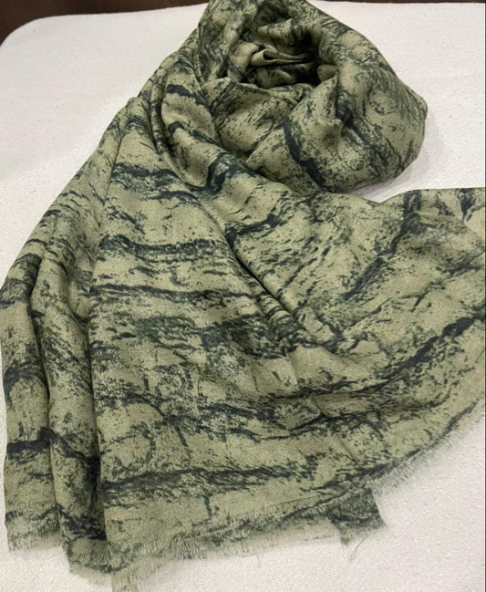 Printed Hijab for Women 34" BY 70" | Elegant Snake Design| Soft Lightweight Scarf | Modest Fashion | Everyday Wear