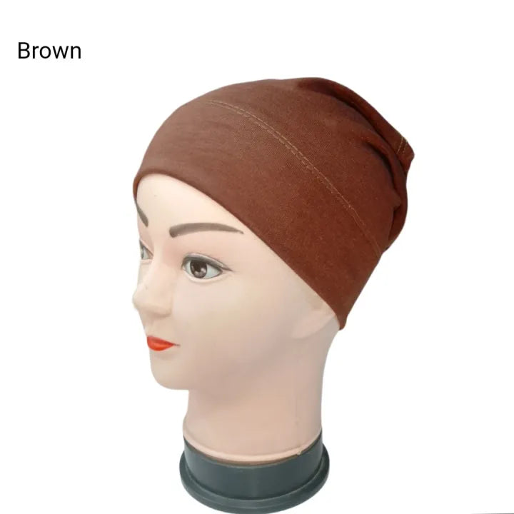 Plain Tube Cap - Brown